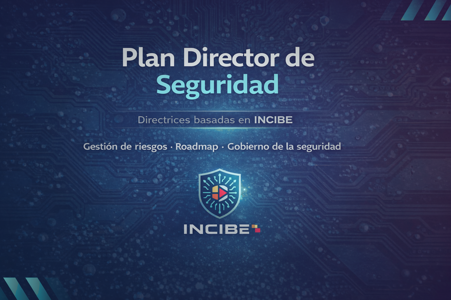 Portada Plan Director de Seguridad (INCIBE)