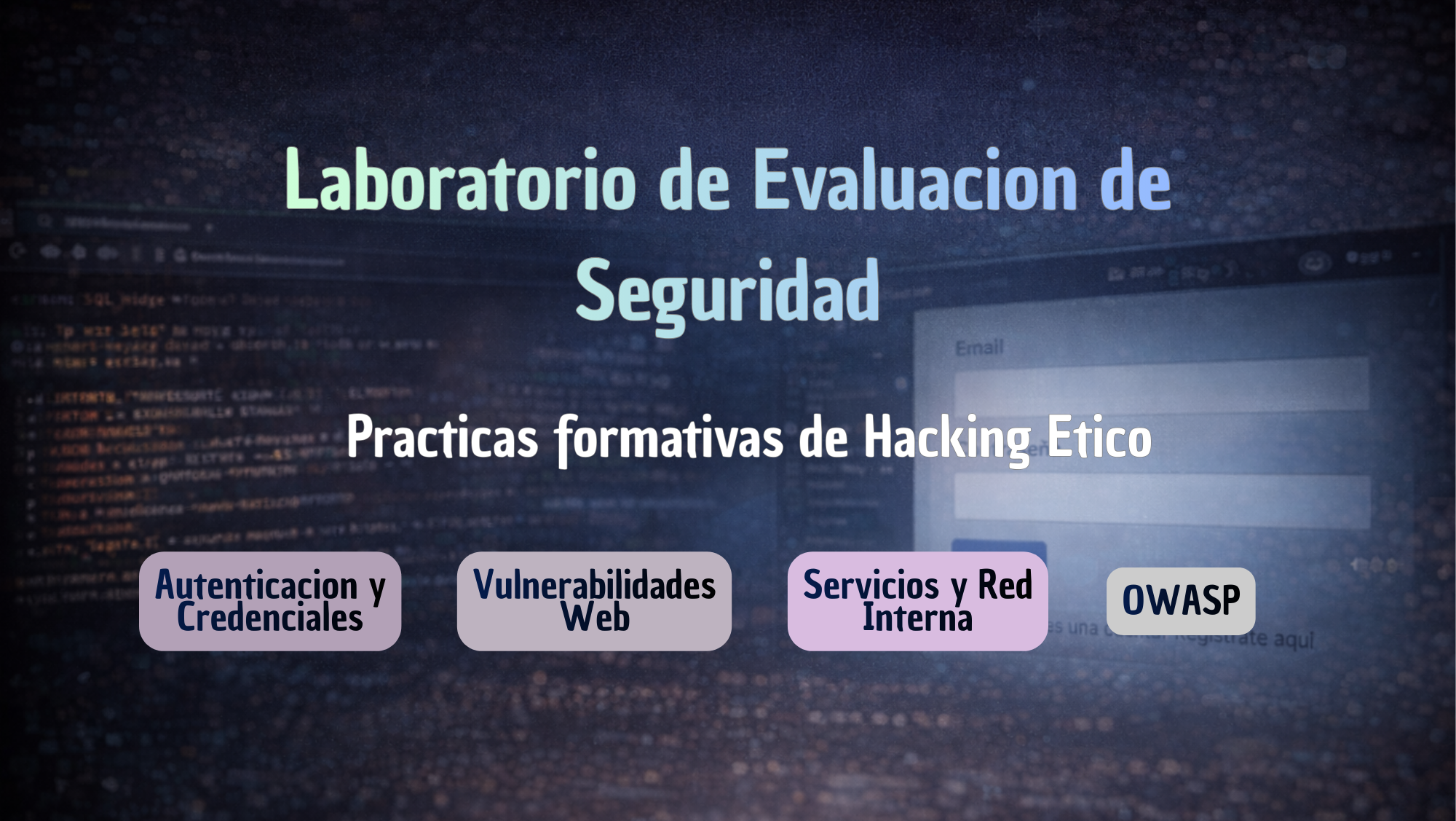 Portada laboratorio de evaluación de seguridad